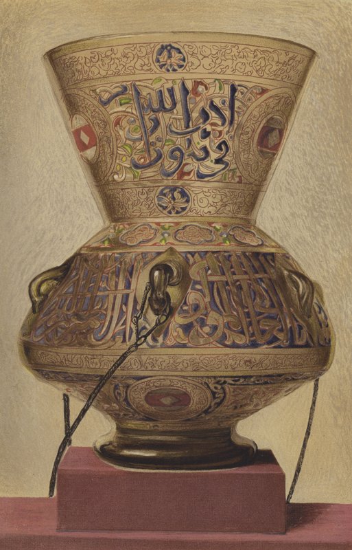 Valaisin moskeijaan, arabialainen, 1300-luku tekijältä English School