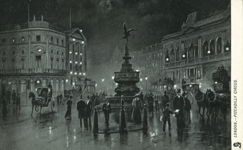 Shaftesbury Memorial Fountain, Piccadilly Circus tekijältä English School