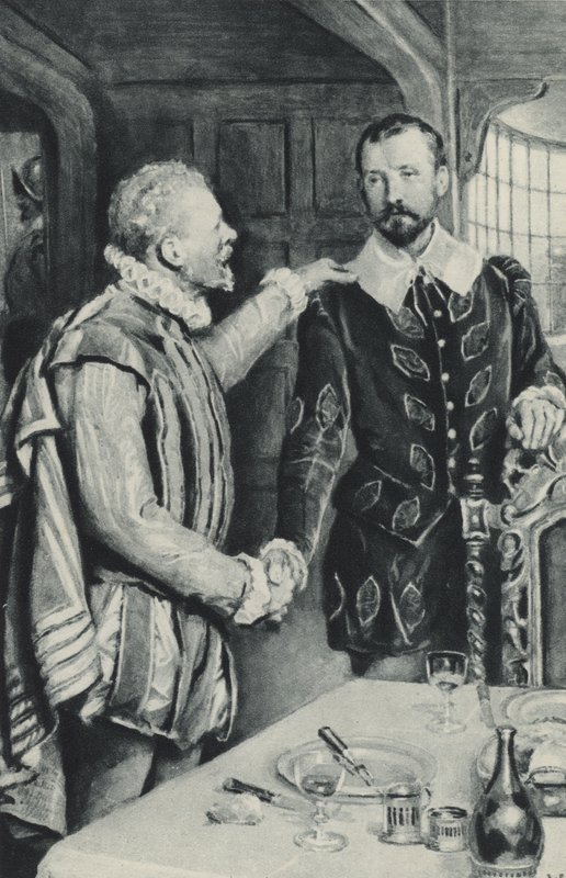 Sir Francis Drake lähettää ystävänsä kuolemaan - jäähyväiset Sir Thomas Doughtylle tekijältä English School