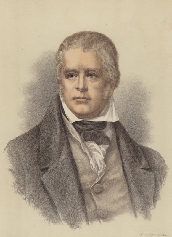 Sir Walter Scott, skotlantilainen kirjailija ja runoilija tekijältä English School