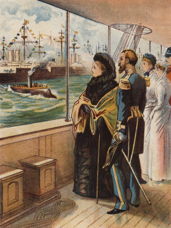 Jubilee Naval Review Spitheadissa, 1897 tekijältä English School
