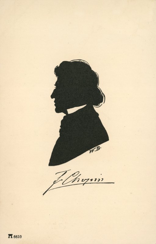 Frederic Chopinin siluetti tekijältä European School