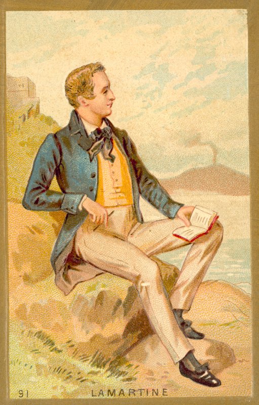 Alphonse de Lamartine, ranskalainen kirjailija, runoilija ja poliitikko tekijältä French School