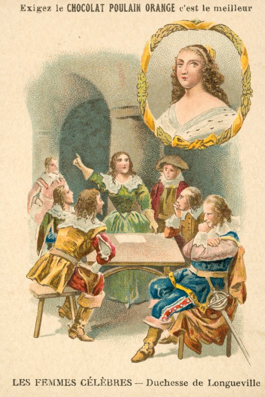 Anne Genevieve de Bourbon, Longuevillen herttuatar, ranskalainen prinsessa, joka vaikutti Fronden sisällissodissa (1648-1653) tekijältä French School