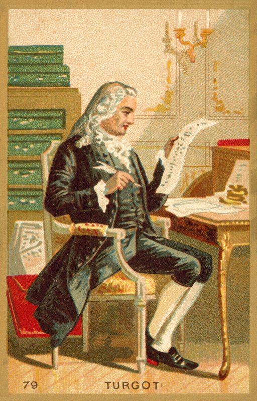 Anne-Robert-Jacques Turgot, ranskalainen taloustieteilijä ja valtiomies tekijältä French School