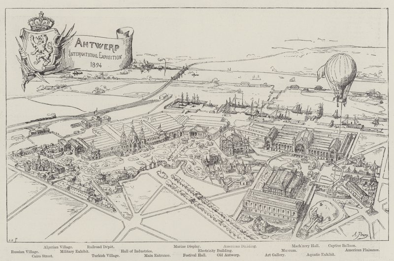 Antwerpenin kansainvälinen näyttely, 1894 tekijältä French School