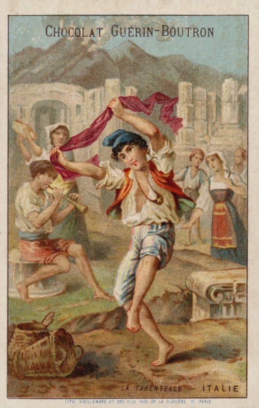 Tanssii tarantellaa, Italia tekijältä French School