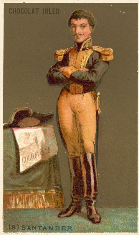 Francisco de Paula Santander, kolumbialainen sotilas ja poliitikko tekijältä French School
