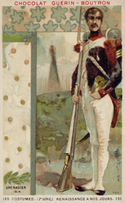 Ranskalainen Grenadieri, 1814 tekijältä French School