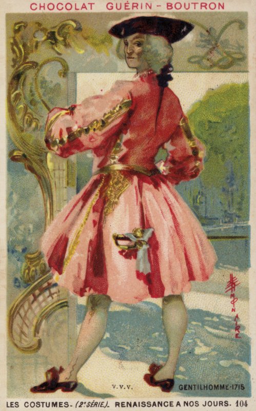 Herrasmies, 1715 tekijältä French School