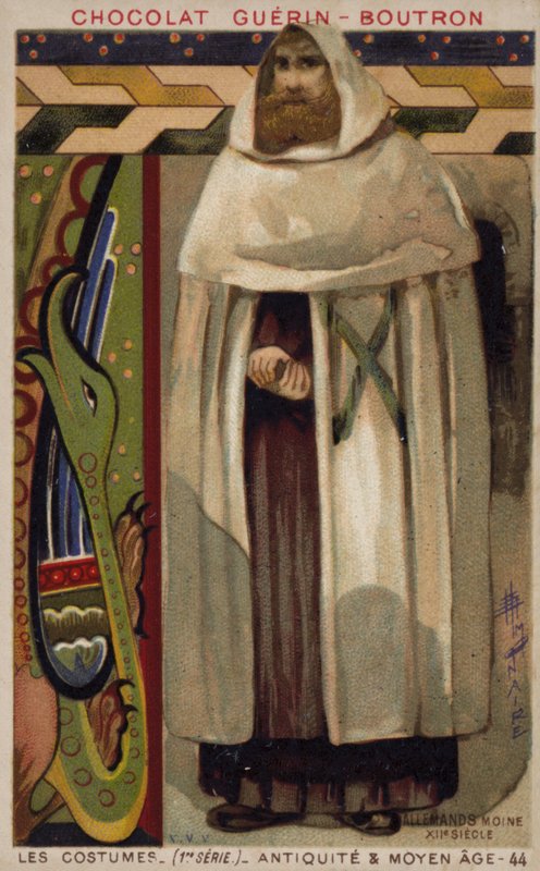 Saksalainen munkki, 1100-luku tekijältä French School