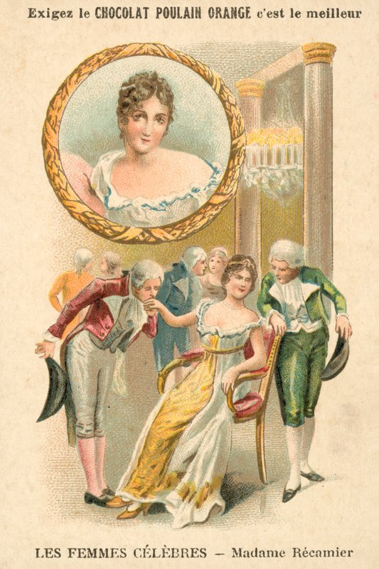Juliette Recamier, ranskalainen yhteiskunnan johtaja tekijältä French School
