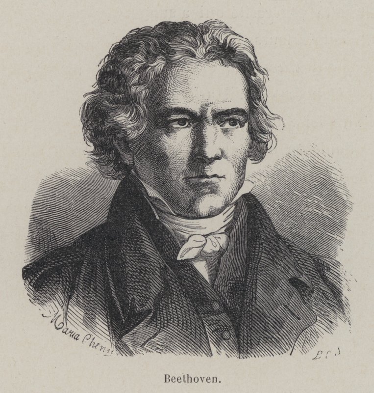 Ludwig van Beethoven, saksalainen säveltäjä tekijältä French School