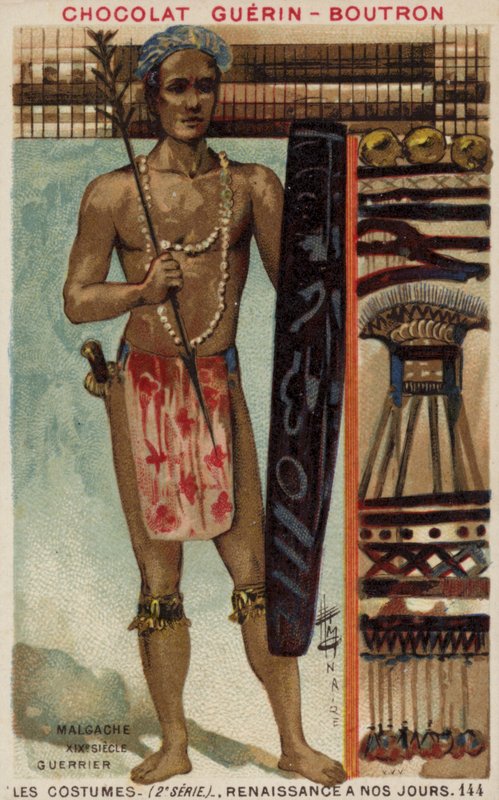 Madagascanin soturi, 1800-luku tekijältä French School