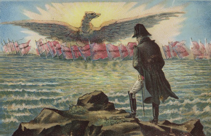 Napoleon muistelee voittojaan tekijältä French School