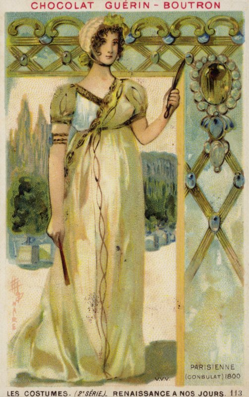 Konsulaatin Pariisin muoti, 1800 tekijältä French School