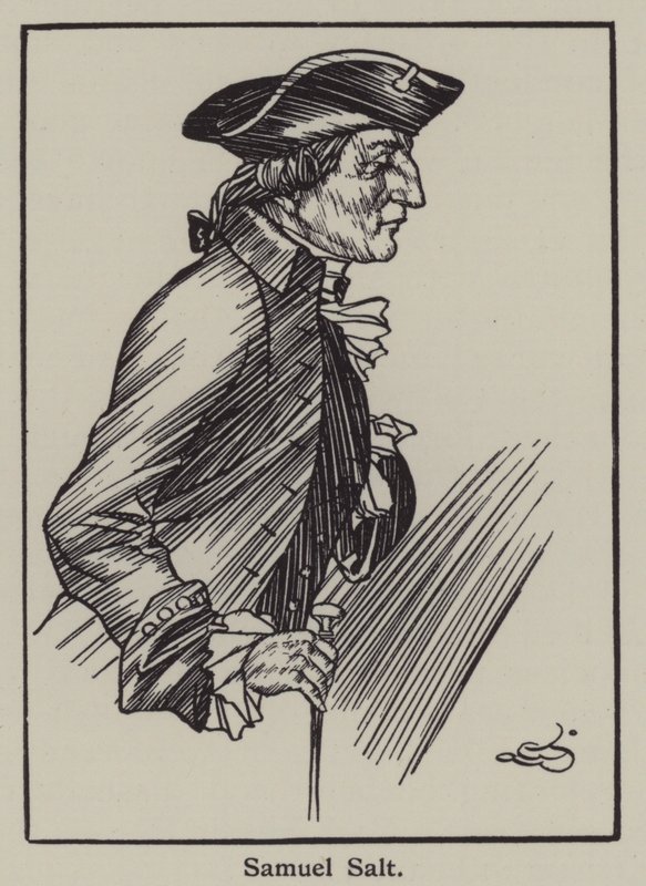 Kuvitus Charles Lambin teokseen The Essays of Elia (litho) tekijältä A. Garth Jones