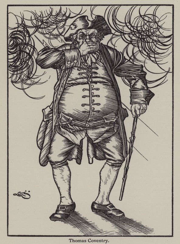 Kuvitus Charles Lambin teokseen The Essays of Elia (litho) tekijältä A. Garth Jones