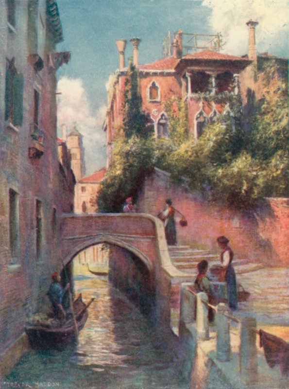 Palazzo Darion takaosa tekijältä A. Trevor Haddon