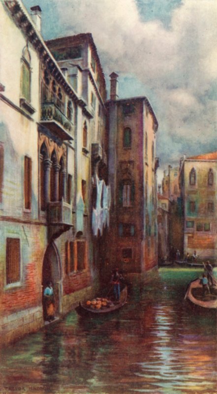 Parveke Ponte dell "Oliosta tekijältä A. Trevor Haddon