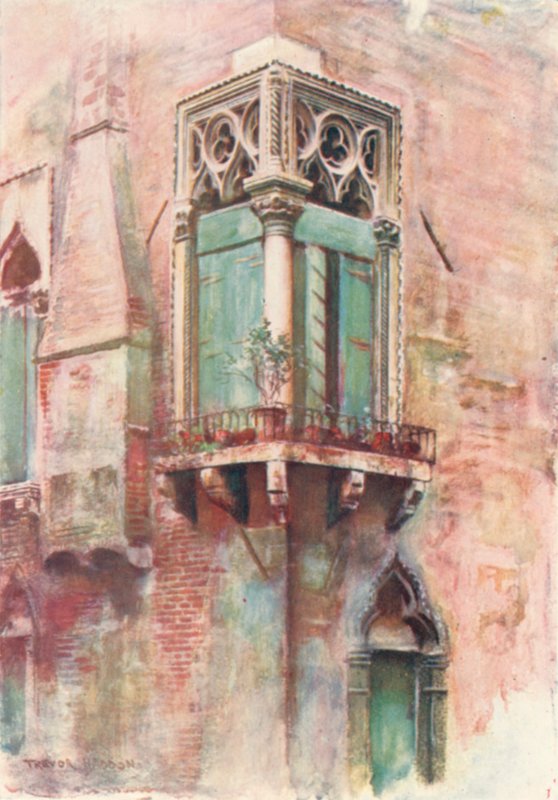 Palazzo Priuli -kulmaikkuna tekijältä A. Trevor Haddon