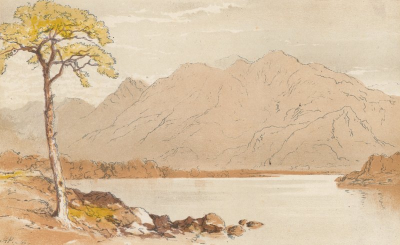 Crummock Water, Cumberland (chromolitho) tekijältä Aaron Edwin Penley