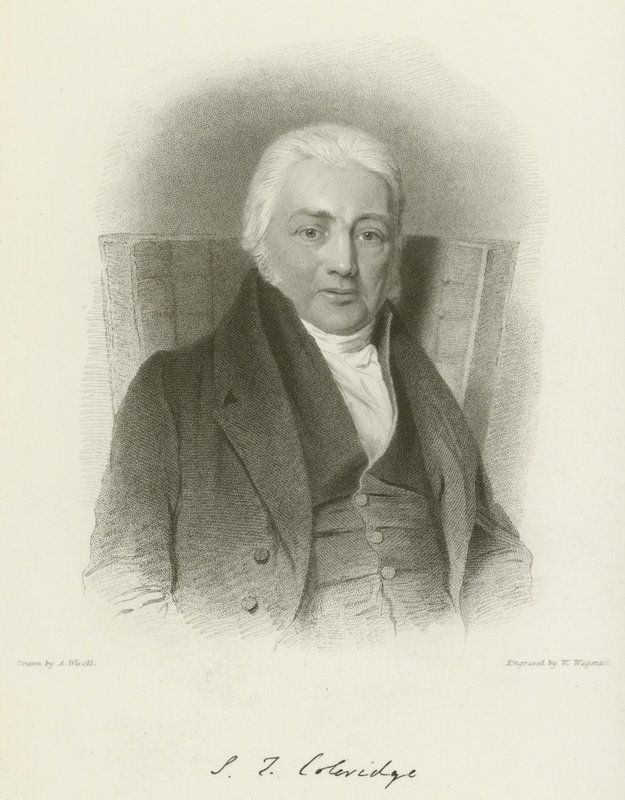 Samuel Taylor Coleridge tekijältä Abraham after Wivell