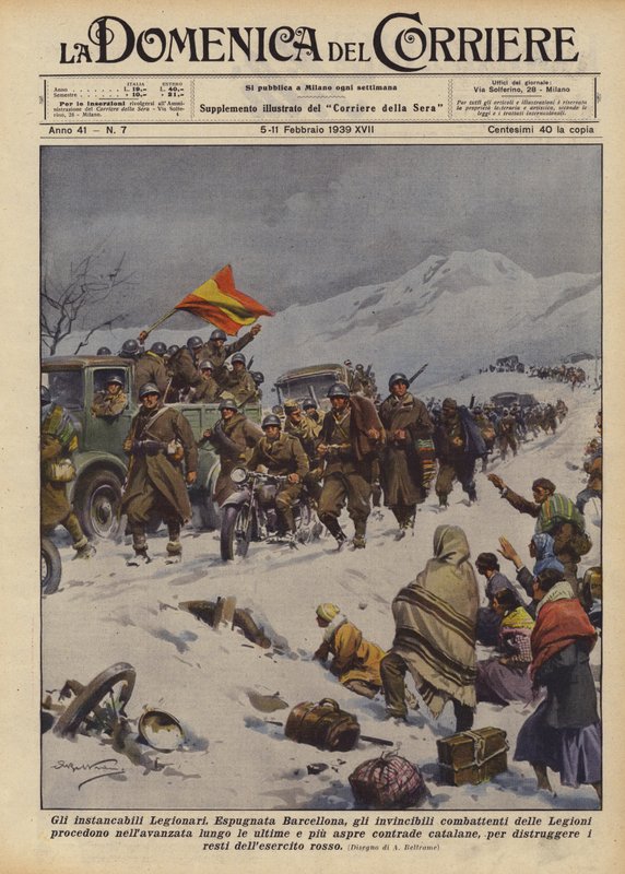 Väsymättömät legionaarit tekijältä Achille Beltrame