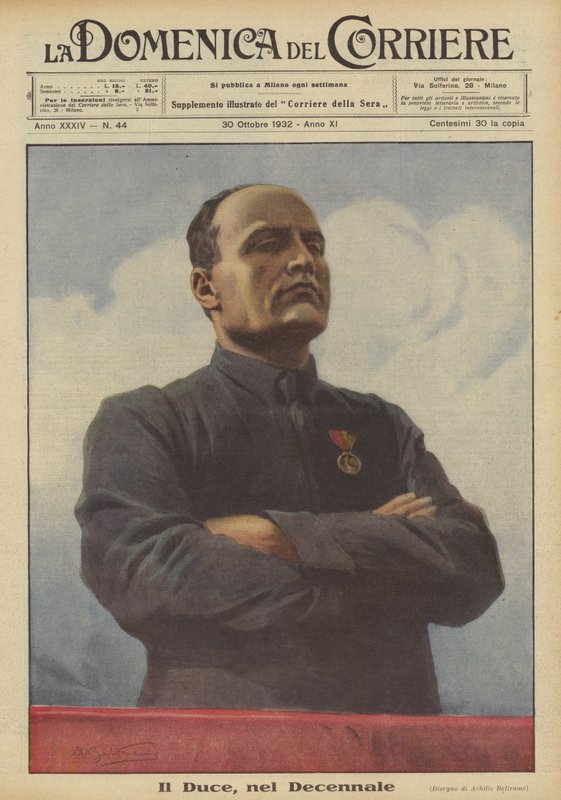 Il Duce, Decentnialissa tekijältä Achille Beltrame
