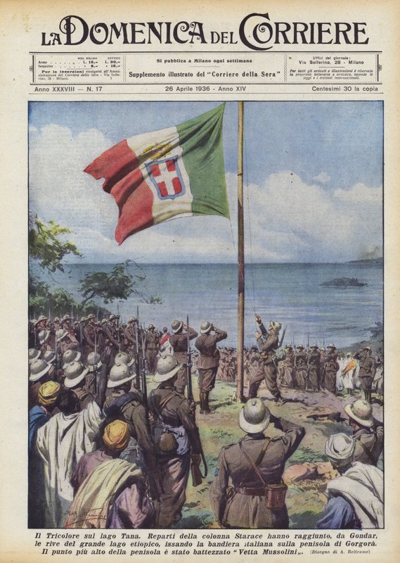 Tricolore Tana-järvellä tekijältä Achille Beltrame