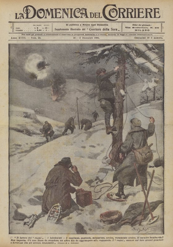 Hämähäkkien työ tekijältä Achille Beltrame