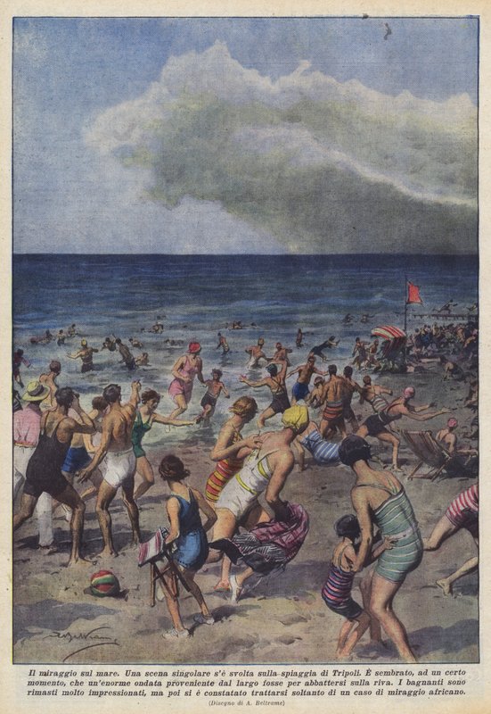 Mirage merellä tekijältä Achille Beltrame