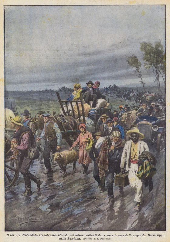 Valtavan aallon kauhu tekijältä Achille Beltrame