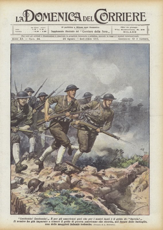 Lusitania! Lusitania! tekijältä Achille Beltrame