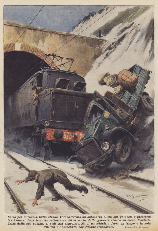 Paitsi ihmeen kautta tekijältä Achille Beltrame