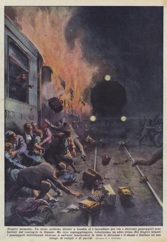 Traaginen hetki tekijältä Achille Beltrame