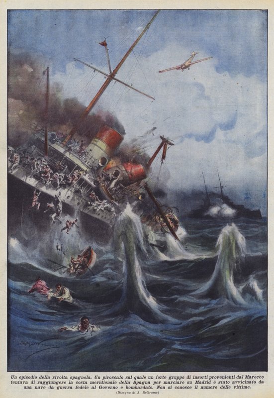 Espanjan kapinan jakso tekijältä Achille Beltrame