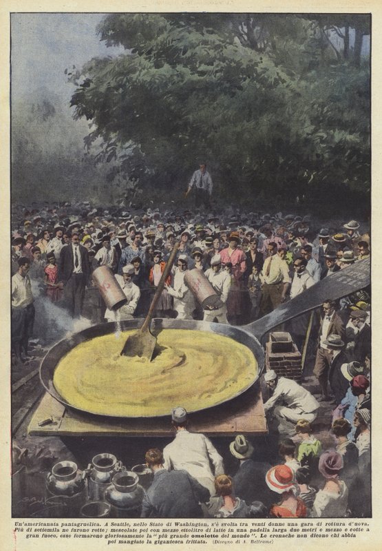 Unamericanata pantagruelica tekijältä Achille Beltrame