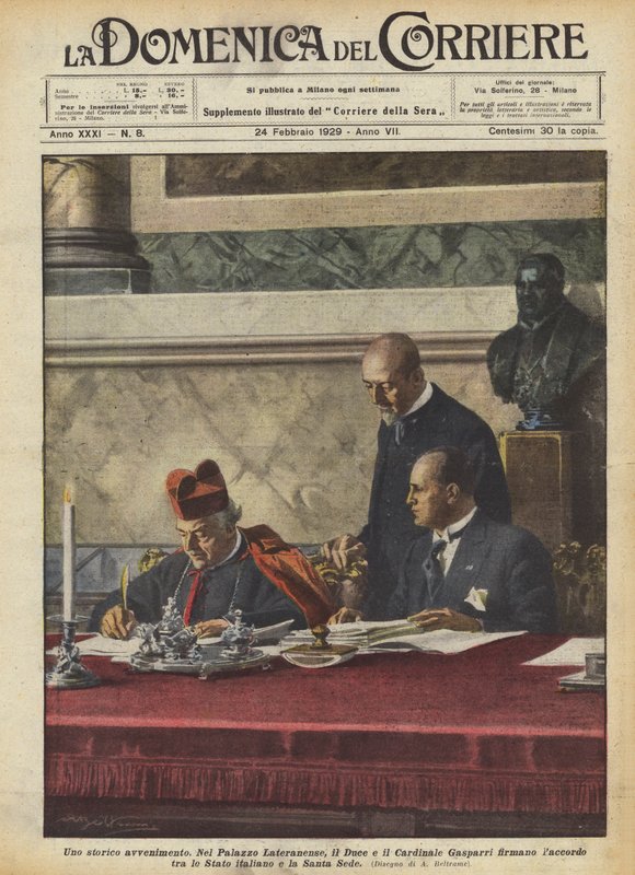 Historiallinen tapahtuma tekijältä Achille Beltrame