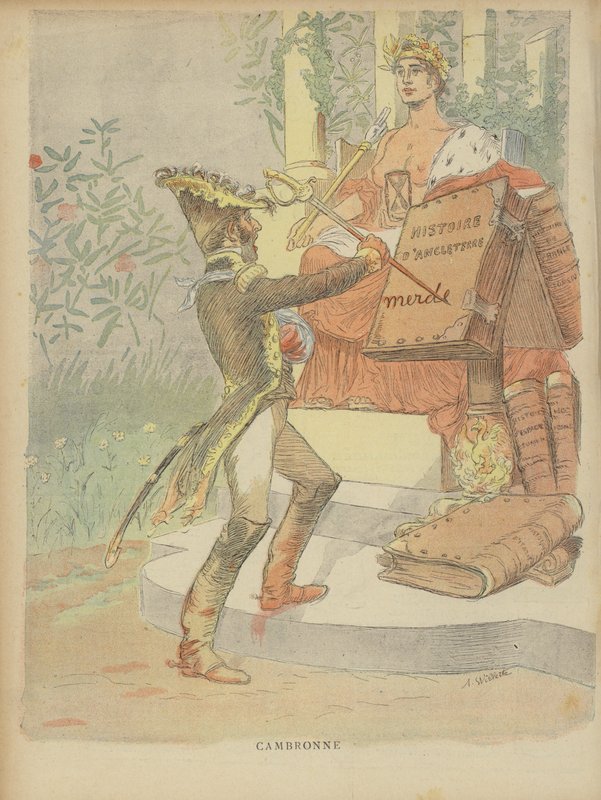 Kuvitus Le Rirelle tekijältä Adolphe Leon Willette