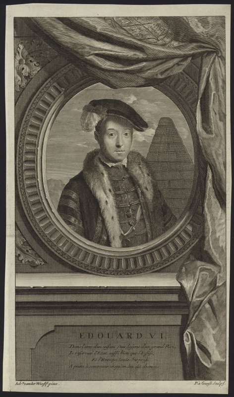 Englannin ja Irlannin kuningas Edward VI tekijältä Adriaan van der Werff