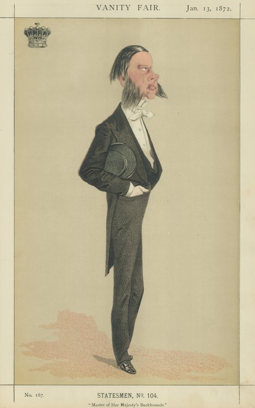The Earl of Cork ja Orrey (väri litho) tekijältä Adriano Cecioni