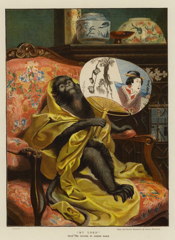 Herrani (chromolitho) tekijältä Adrien Emmanuel Marie