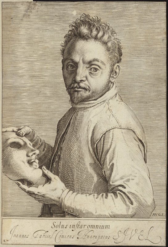 Giovanni Gabriellin muotokuva tekijältä Agostino Carracci
