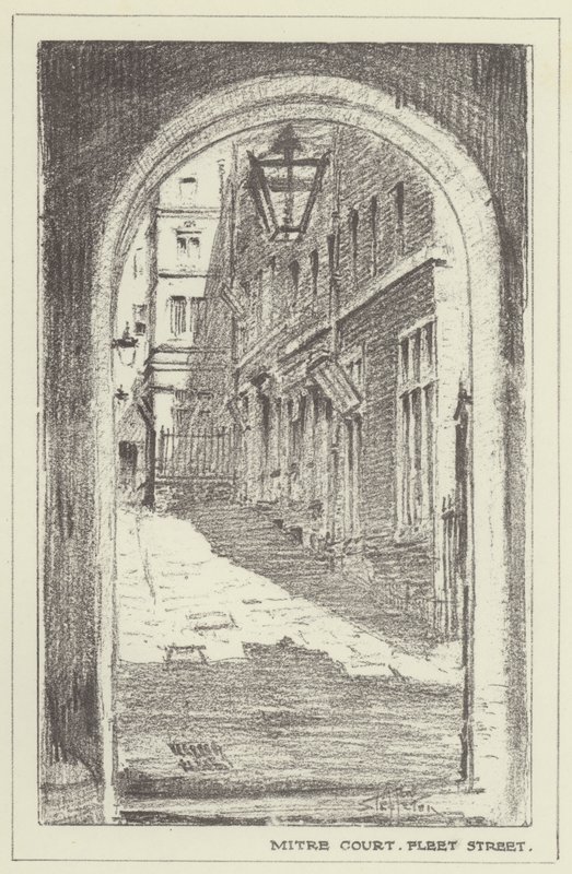 Mitre Court, Fleet Street tekijältä Alan Stapleton