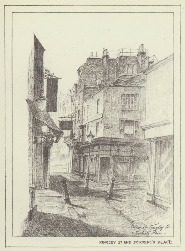 Kingly Street ja Fouberts Place tekijältä Alan Stapleton