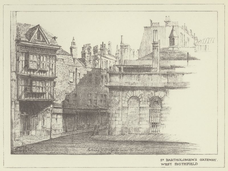 St Bartholomews Gateway, West Smithfield tekijältä Alan Stapleton