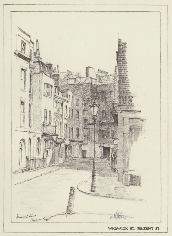 Warwick Street, Regent Street tekijältä Alan Stapleton