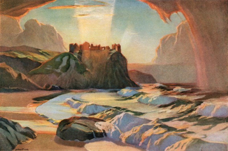 Pohjois-Irlanti, Dunlucen linna tekijältä Albert Julius Olsson