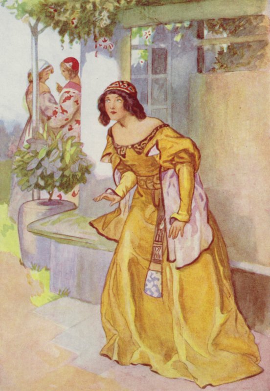 Shakespeare: Paljon melua tyhjästä (väri litho) tekijältä Albert Edward Jackson
